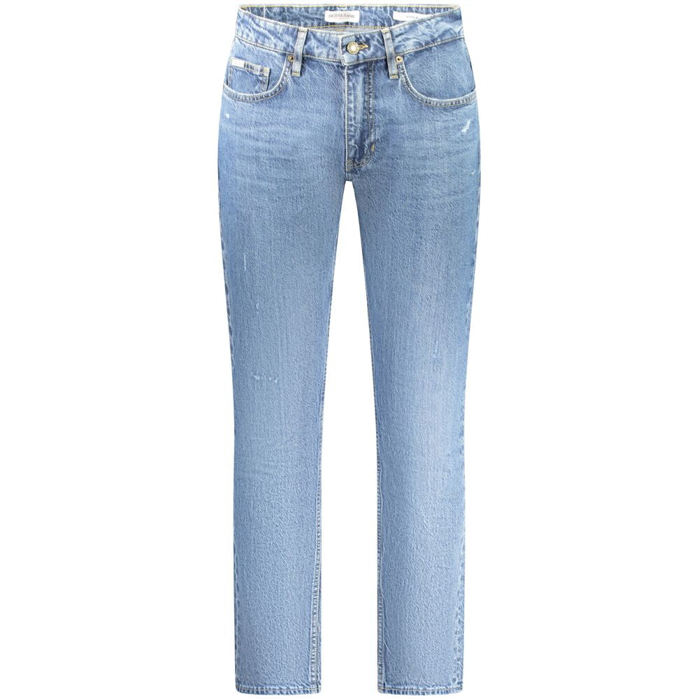 Guess Jeans Blu Cotton Men's Jeans | Regal Royce