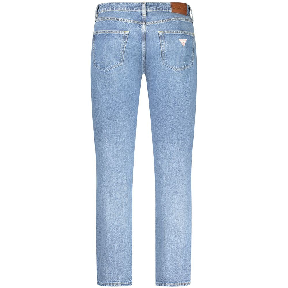 Guess Jeans Blu Cotton Men's Jeans | Regal Royce