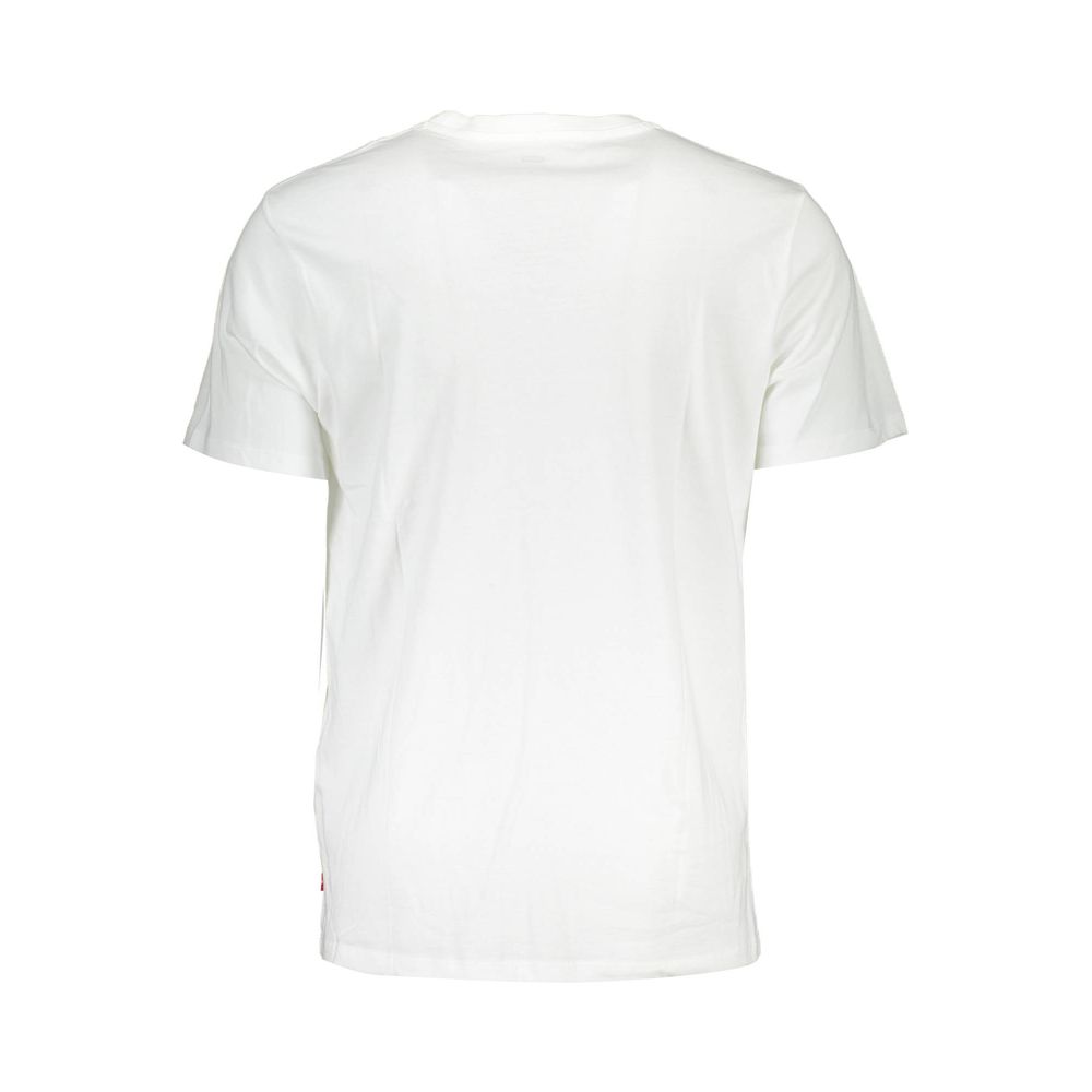 Levi's White Cotton Men T-Shirt | Regal Royce