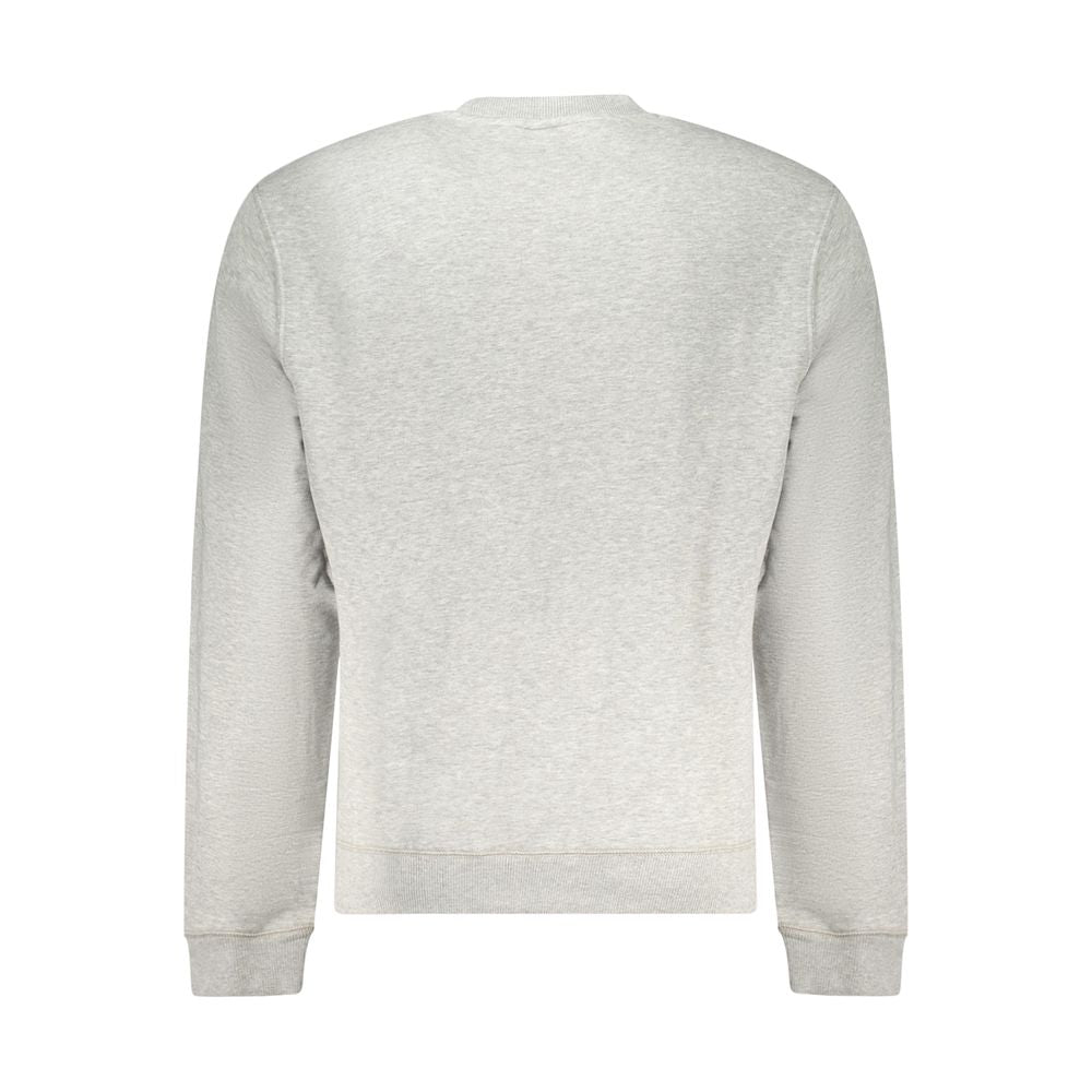 Napapijri Grigio Cotton Men Sweatshirt | Regal Royce