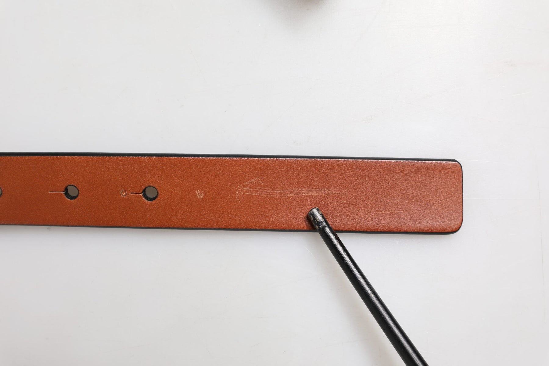 Dolce & Gabbana Brown Leather Gold Rectangle Buckle Belt | Regal Royce