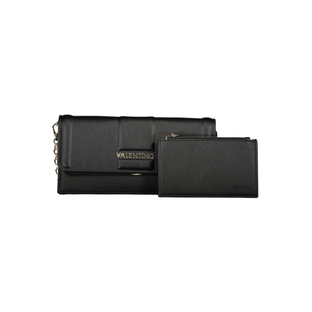 Mario Valentino Nero Poliuretano Donna Bag | Regal Royce
