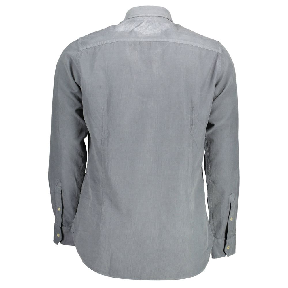 U.S. POLO ASSN. Blue Cotton Men Shirt | Regal Royce