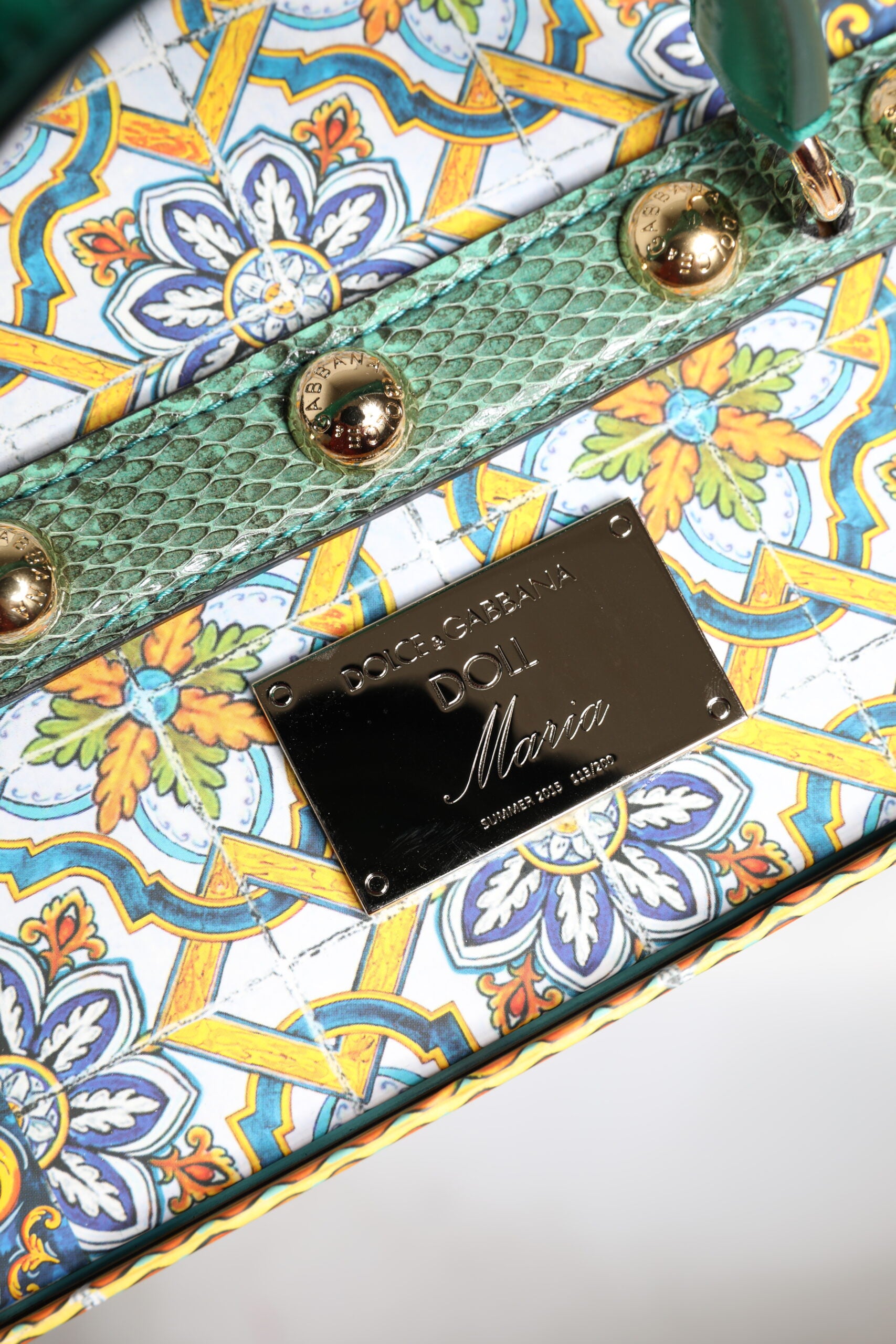 Dolce & Gabbana Black Dress MARIA Porcelain Fashion Show Leather Sicily Dolls | Regal Royce