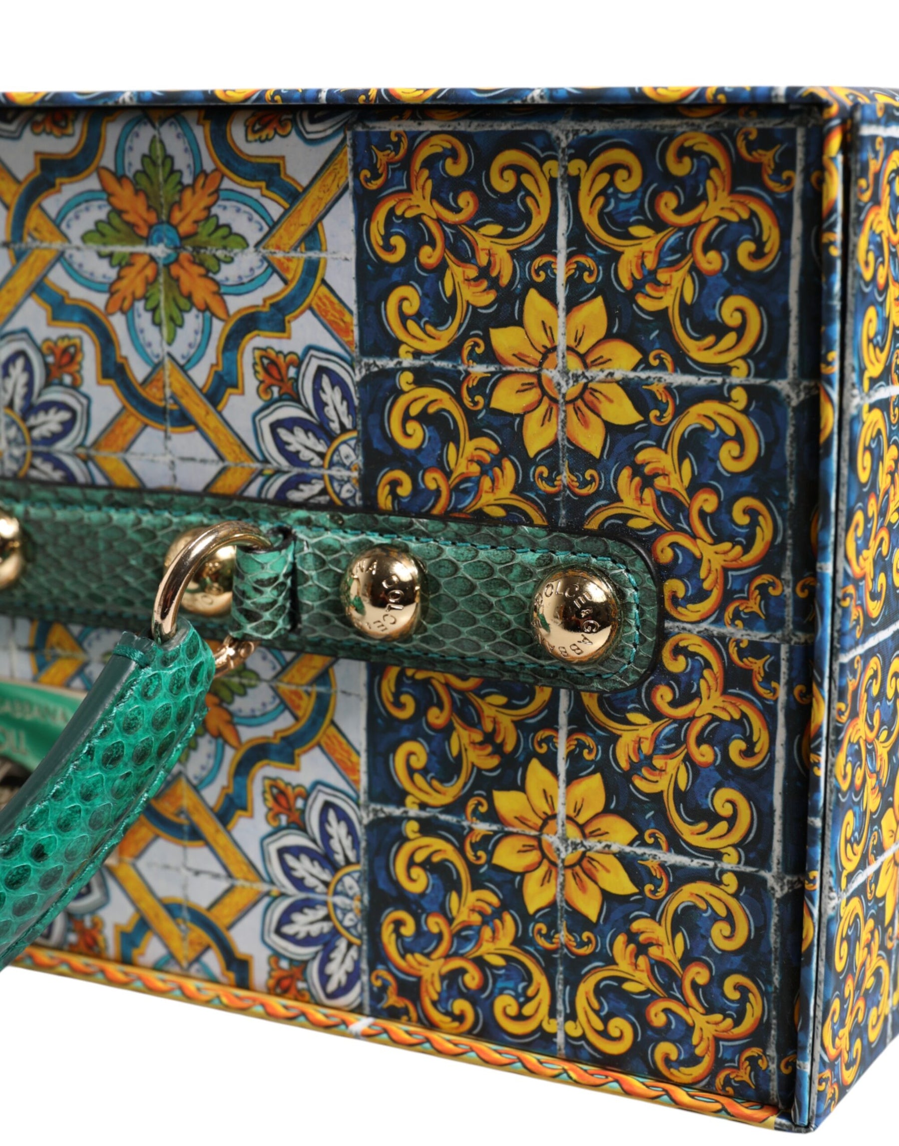 Dolce & Gabbana Black Dress MARIA Porcelain Fashion Show Leather Sicily Dolls | Regal Royce