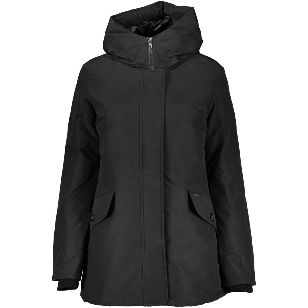 Woolrich Black Cotton Women's Jacket | Regal Royce