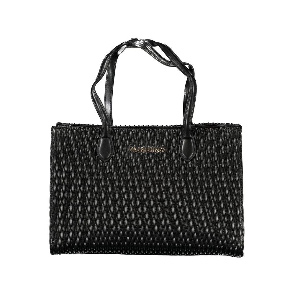 Mario Valentino Nero Polyurethane Womens Bag | Regal Royce