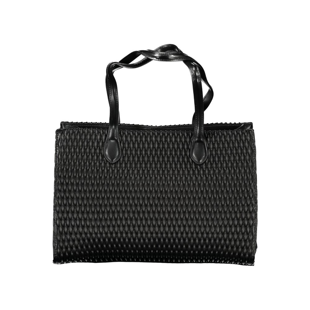Mario Valentino Nero Polyurethane Womens Bag | Regal Royce