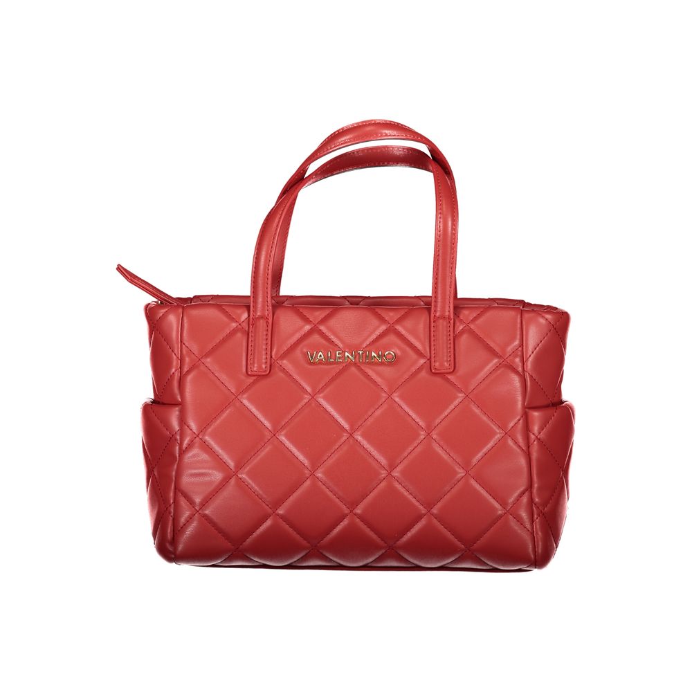 Mario Valentino Red Polyurethane Women Handbag | Regal Royce