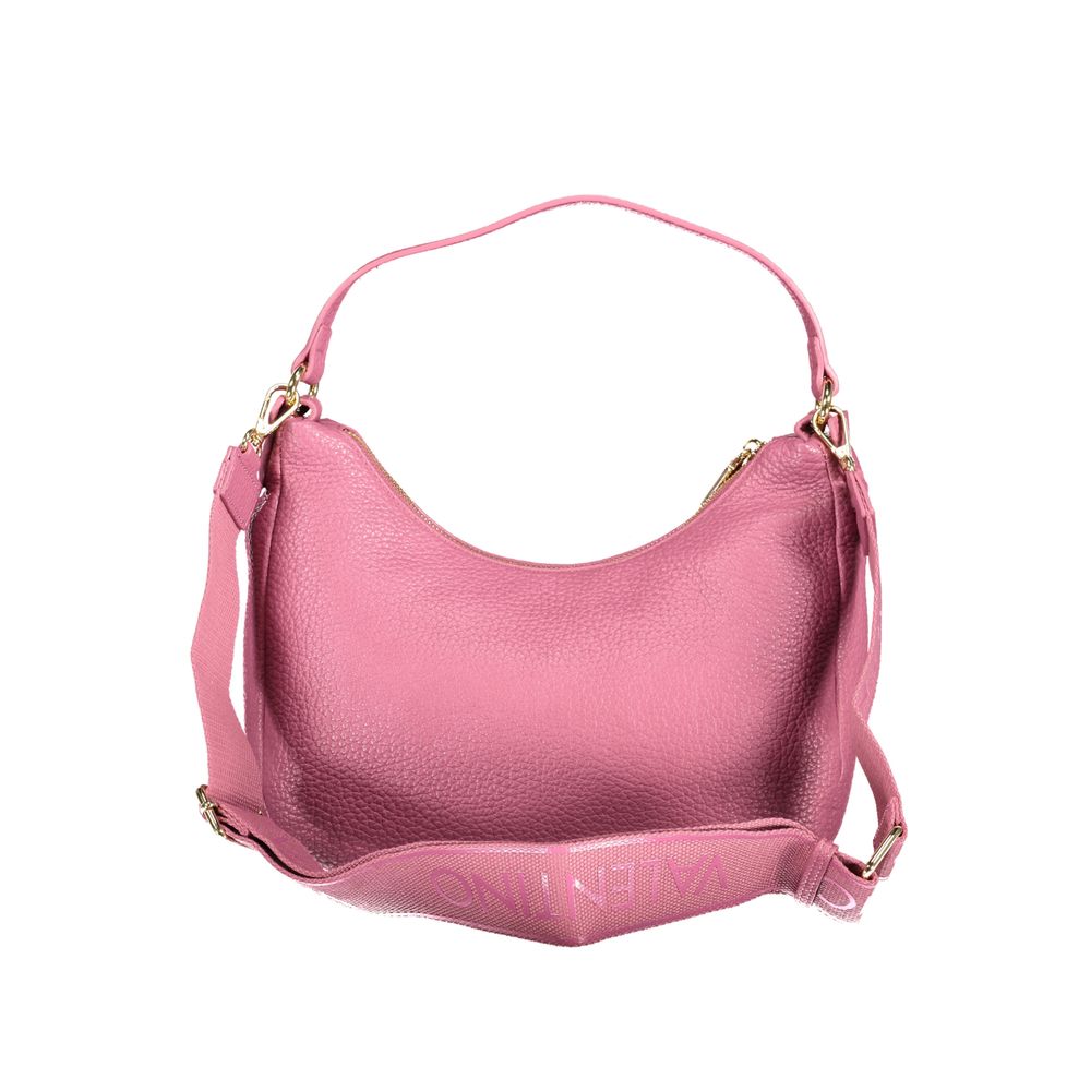 Mario Valentino Rosa Polyurethane Women Shoulder Bag | Regal Royce