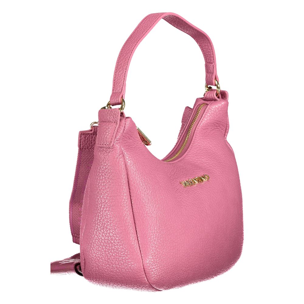 Mario Valentino Rosa Polyurethane Women Shoulder Bag | Regal Royce