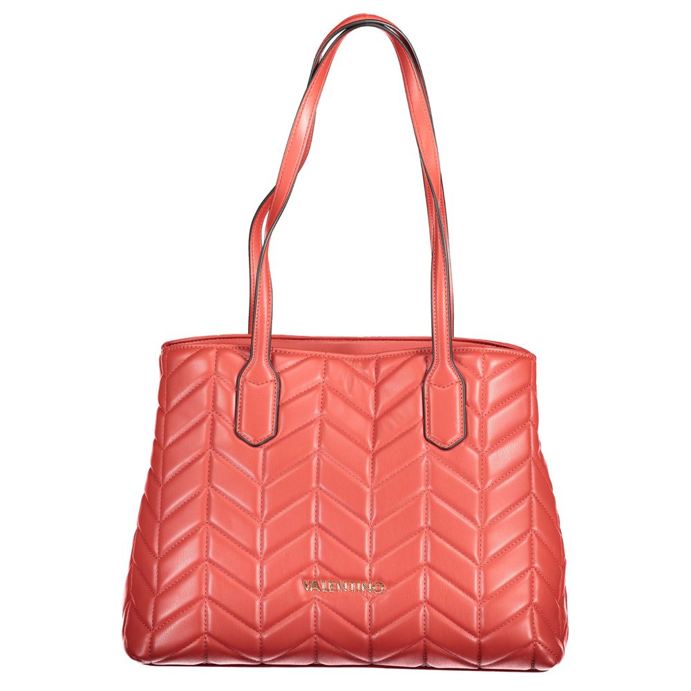 Mario Valentino Red Polyethylene Women Handbag | Regal Royce