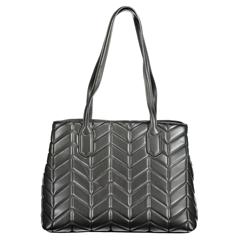 Mario Valentino Nero Polyurethane Women's Bag | Regal Royce