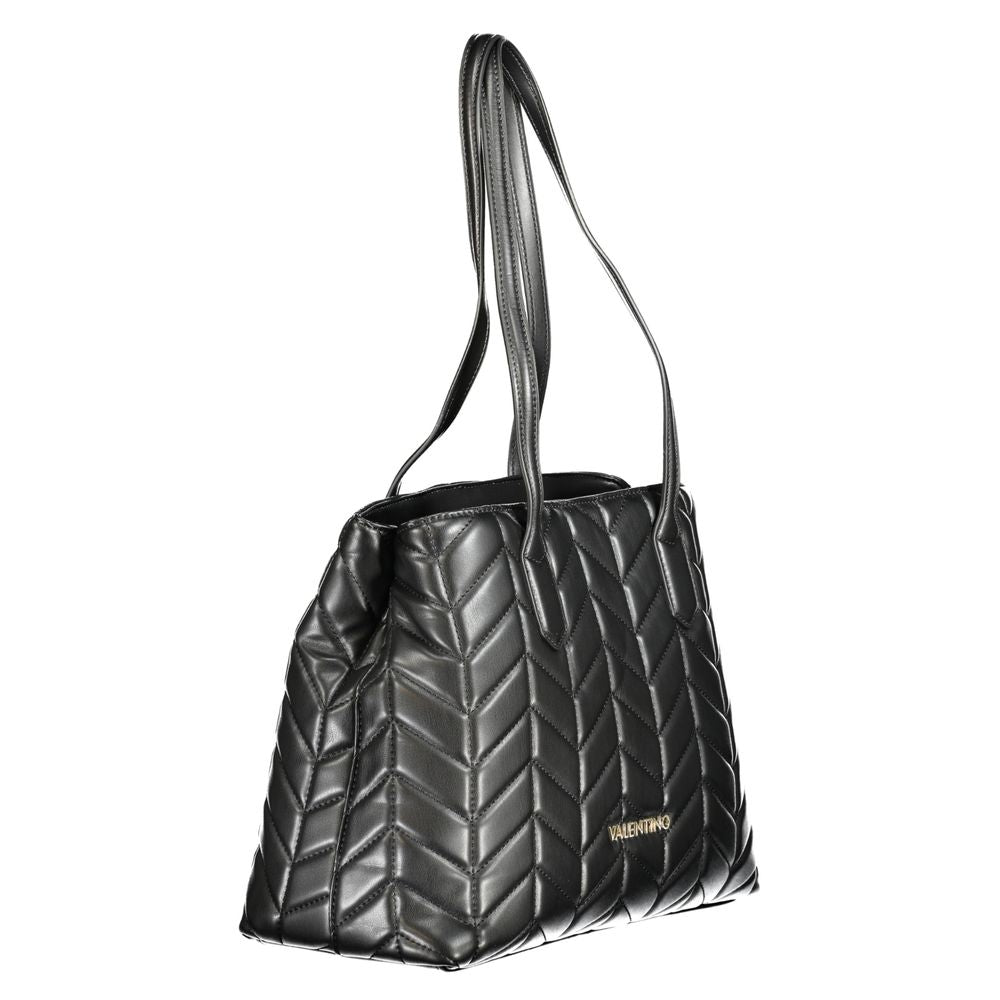 Mario Valentino Nero Polyurethane Women's Bag | Regal Royce