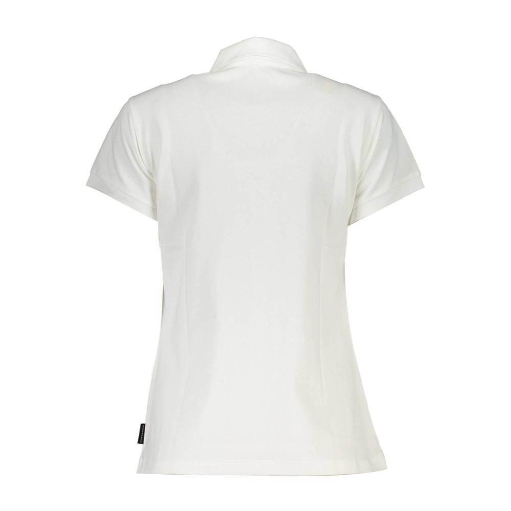 North Sails White Cotton Women Polo Shirt | Regal Royce
