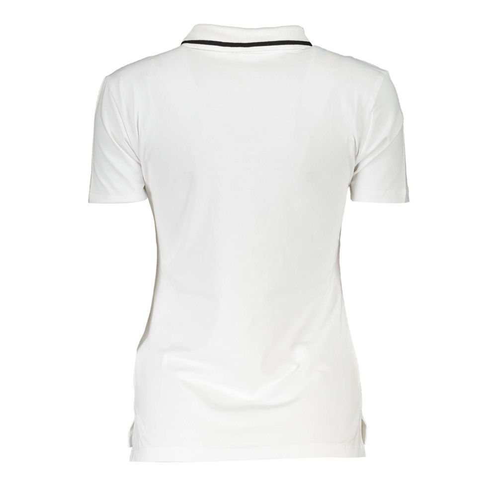 Fila White Cotton Womens Polo Shirt | Regal Royce