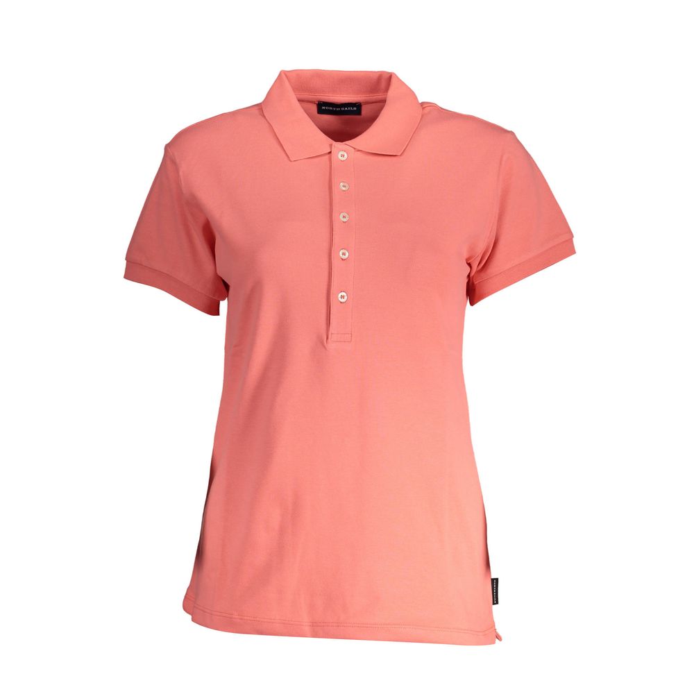 North Sails Pink Cotton Women Polo Shirt | Regal Royce