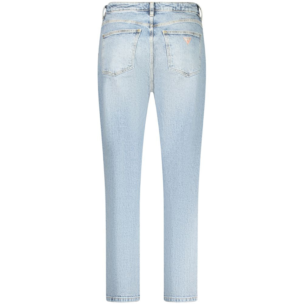 Guess Jeans Blue Cotton Women Jeans | Regal Royce