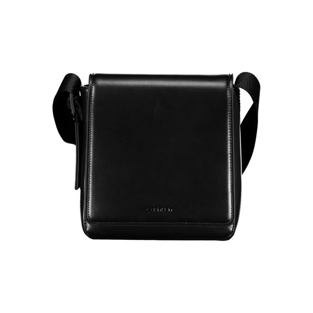 Calvin Klein Black Polyester Men Shoulder Bag | Regal Royce
