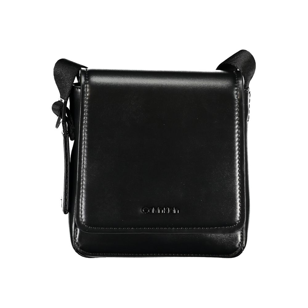 Calvin Klein Black Polyester Men Shoulder Bag | Regal Royce