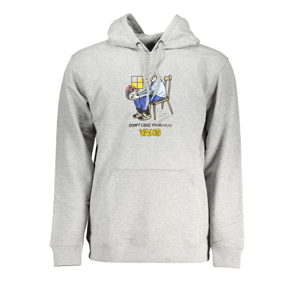 Vans Grigio Cotton Men's Sweatshirt | Regal Royce