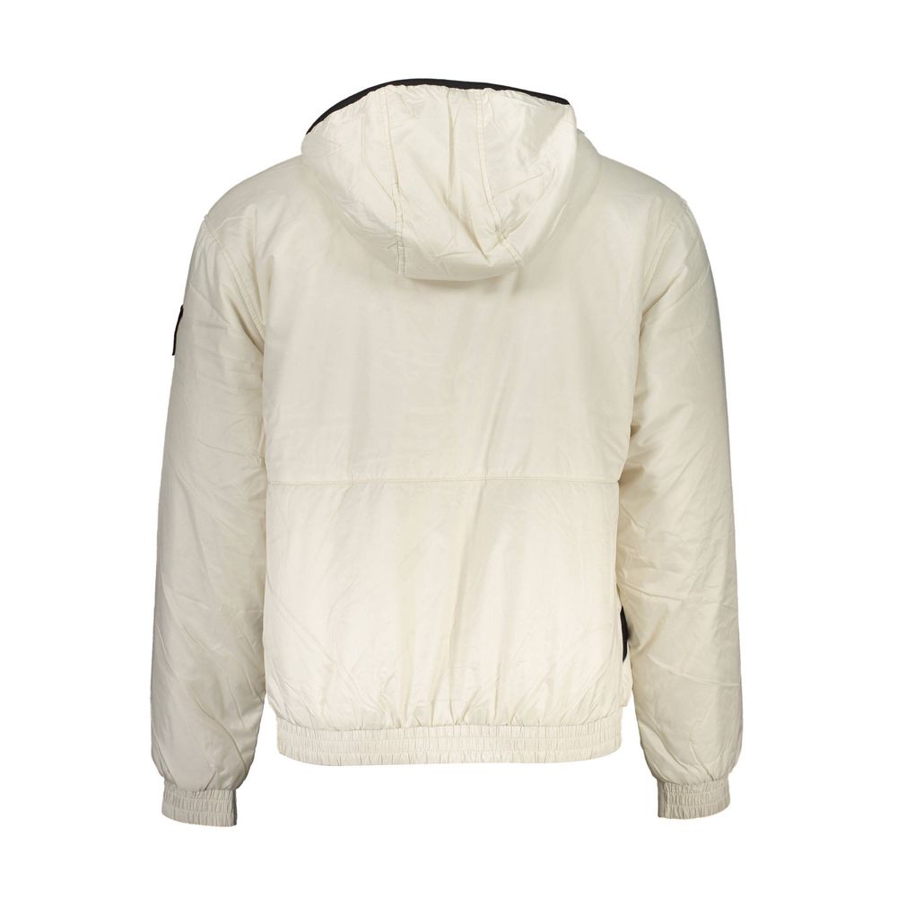 Calvin Klein Beige Recycled Polyester Men's Jacket | Regal Royce