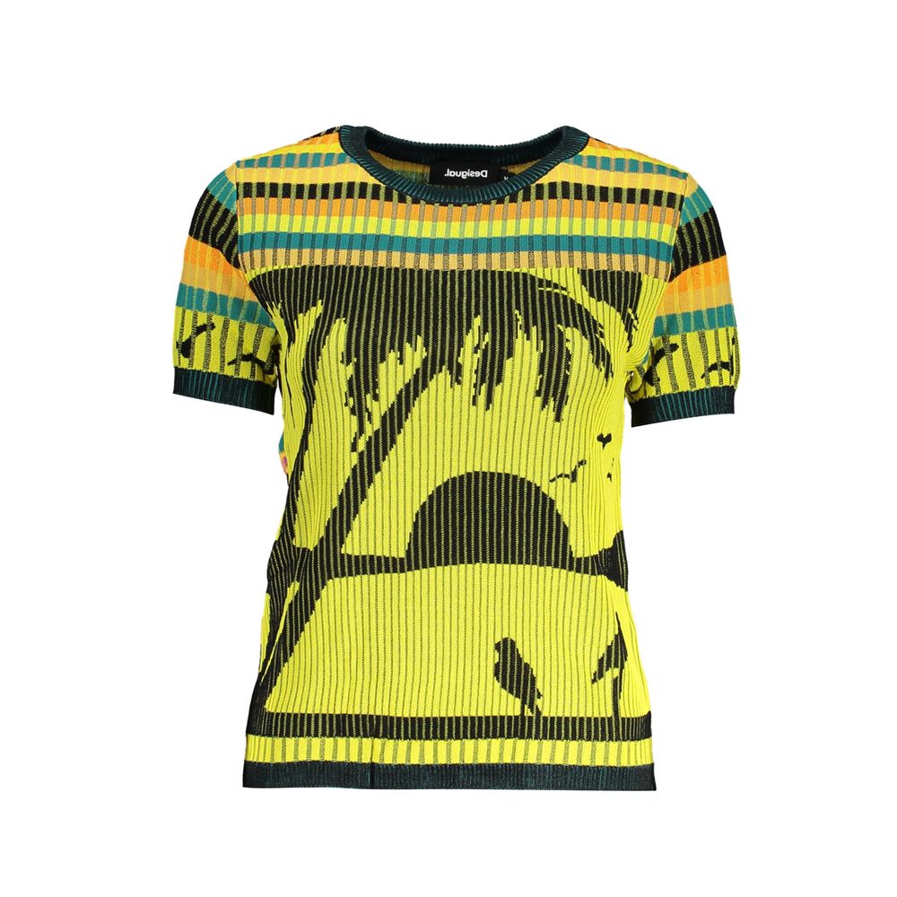 Desigual Giallo Viscosa Women's Sweater | Regal Royce