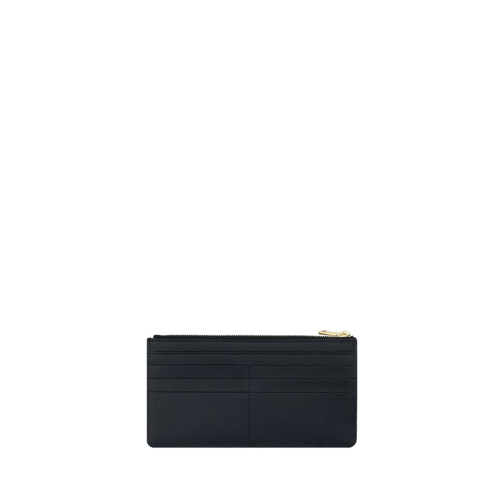 Dolce & Gabbana Black Calf Leather Bos Taurus Wallet | Regal Royce