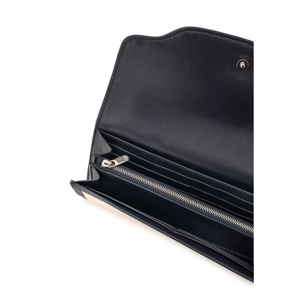 Loro Piana Beige Fabric And Leather Wallet | Regal Royce