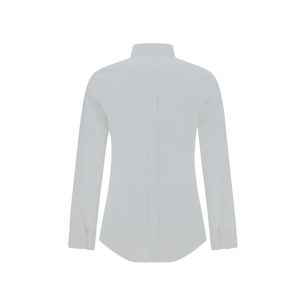 Dolce & Gabbana White Elastane Dress Shirt | Regal Royce