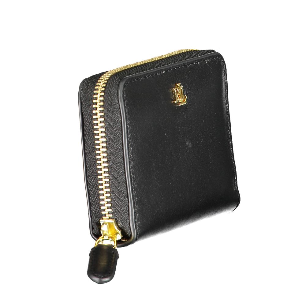Ralph Lauren Nero Leather Women Wallet | Regal Royce