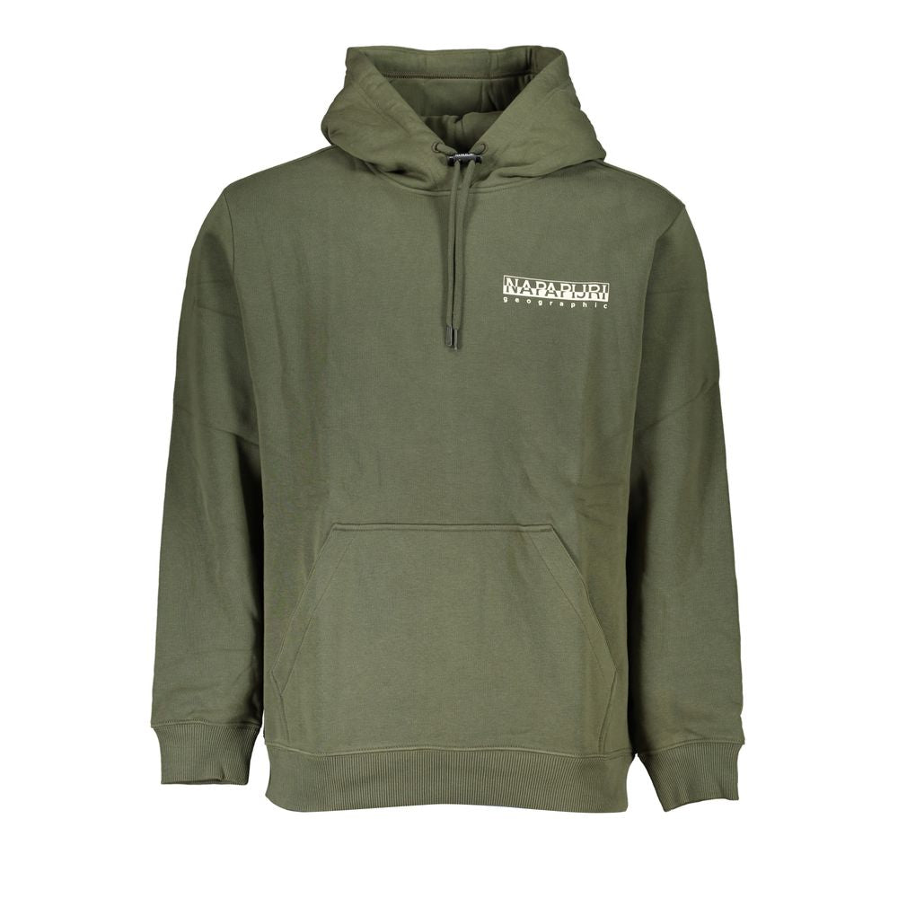 Napapijri Green Cotton Sweatshirt