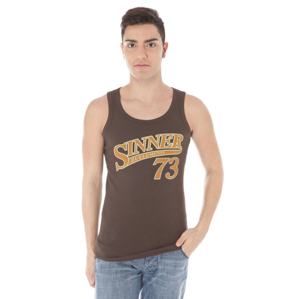 Zuelements Marrone Cotton Mens T-Shirt | Regal Royce