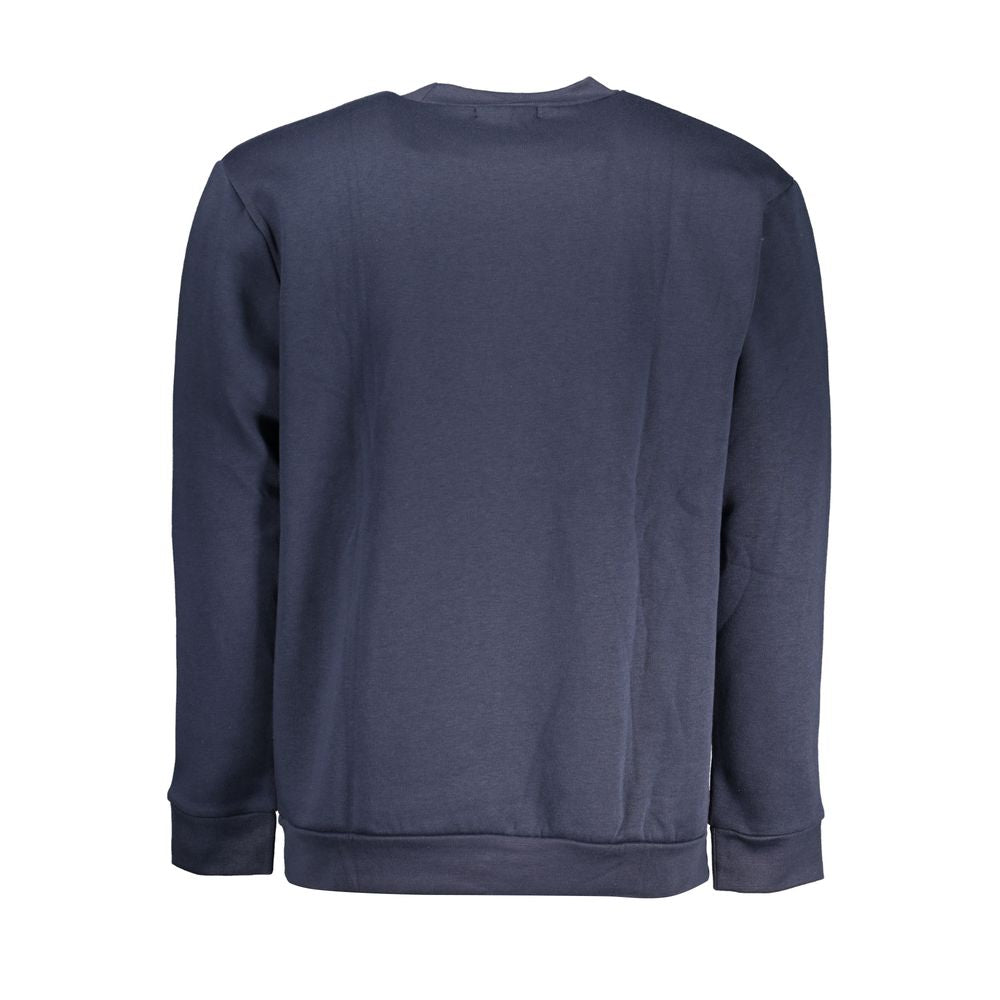 Cavalli Class Blue Polyester Men's Sweatshirt | Regal Royce