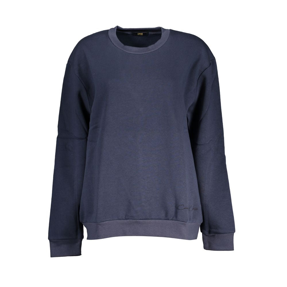 Cavalli Class Blu Polyester Woman Sweatshirt | Regal Royce