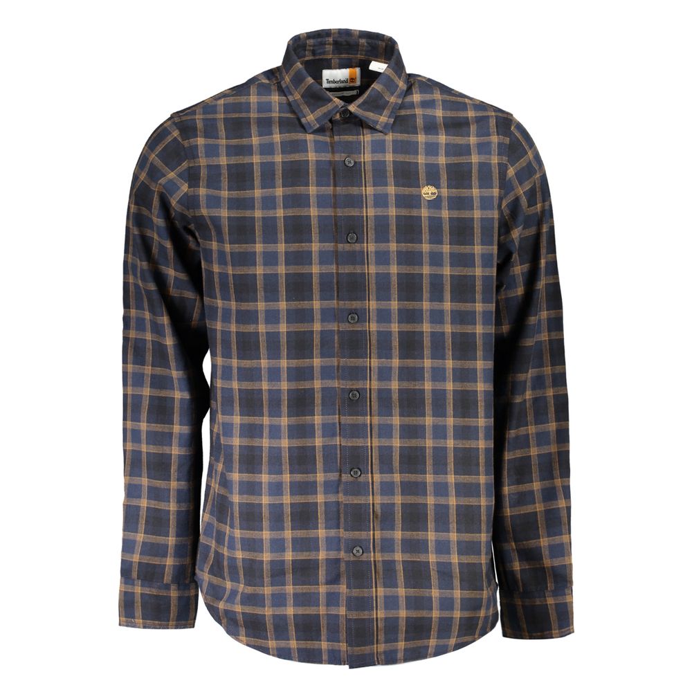 Timberland Blue Cotton Men's Shirt | Regal Royce