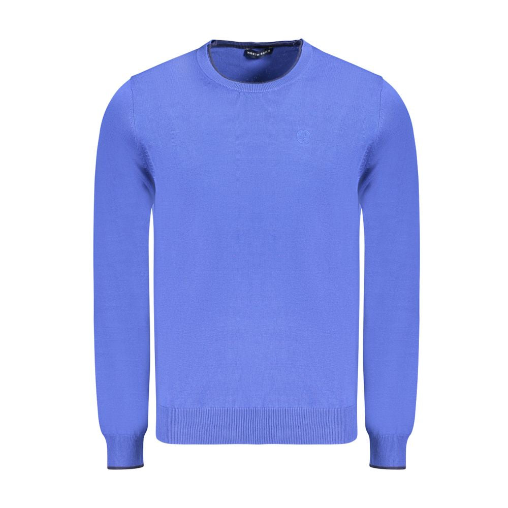 North Sails Blue Cotton Men's Sweater | Regal Royce