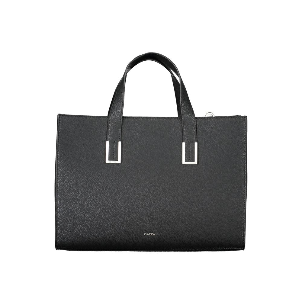 Calvin Klein Black Polyester Women Handbag | Regal Royce