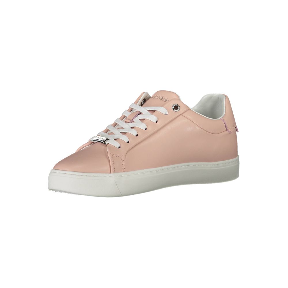 Calvin Klein Rosa Leather Women Sneaker | Regal Royce