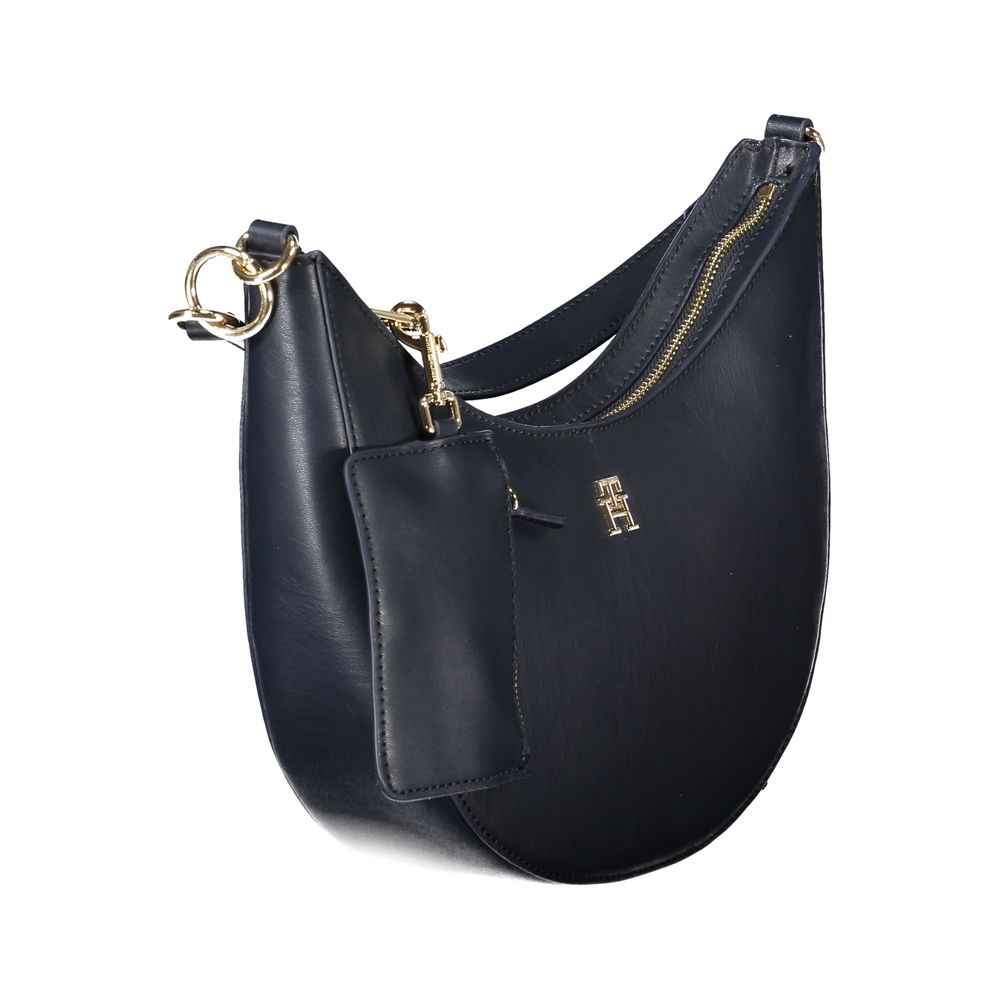 Tommy Hilfiger Blue Polyethylene Women Handbag | Regal Royce