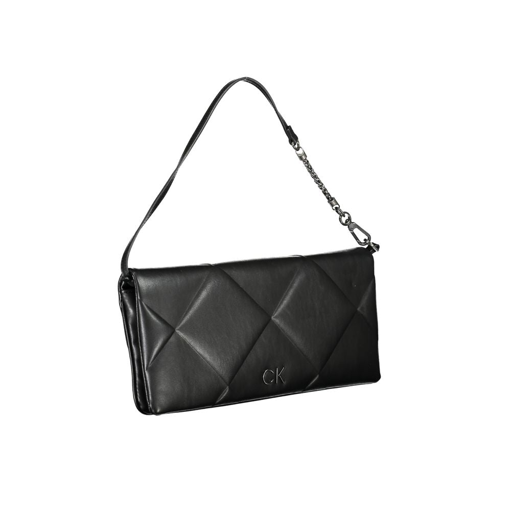 Calvin Klein Black Polyester Woman Handbag | Regal Royce