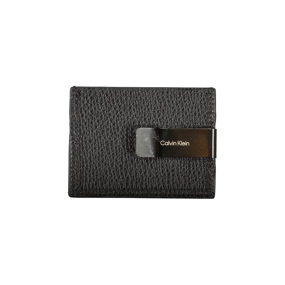 Calvin Klein Sleek Leather Card Holder with Money Clip | Regal Royce