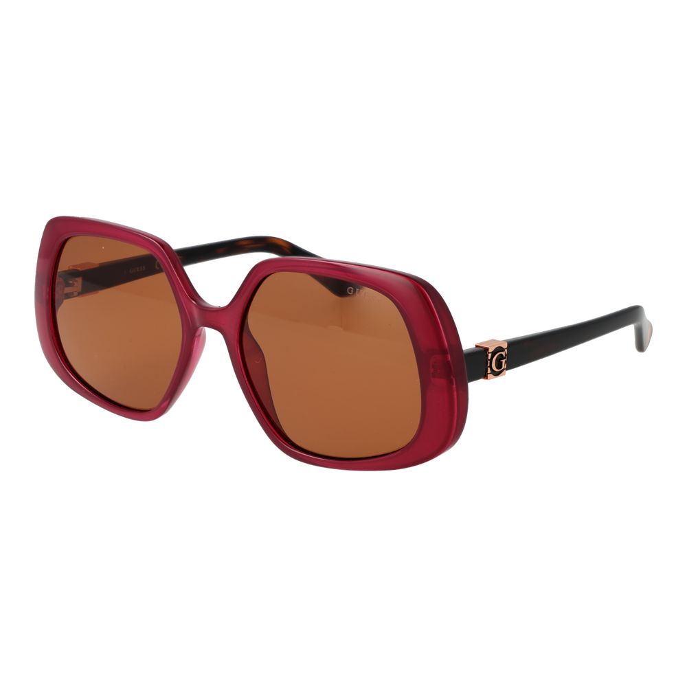 Guess Burgundy Plastic Sunglasses | Regal Royce