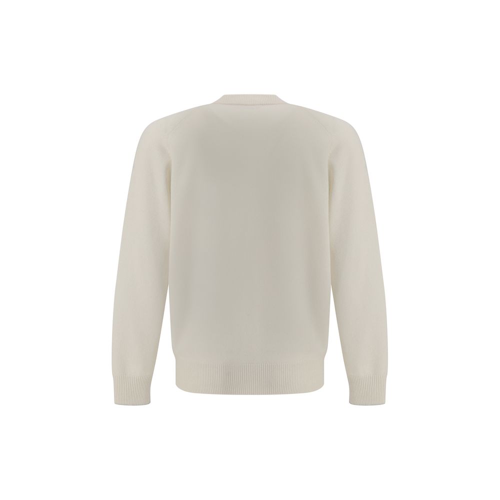 Brunello Cucinelli White Cashmere Cardigan | Regal Royce