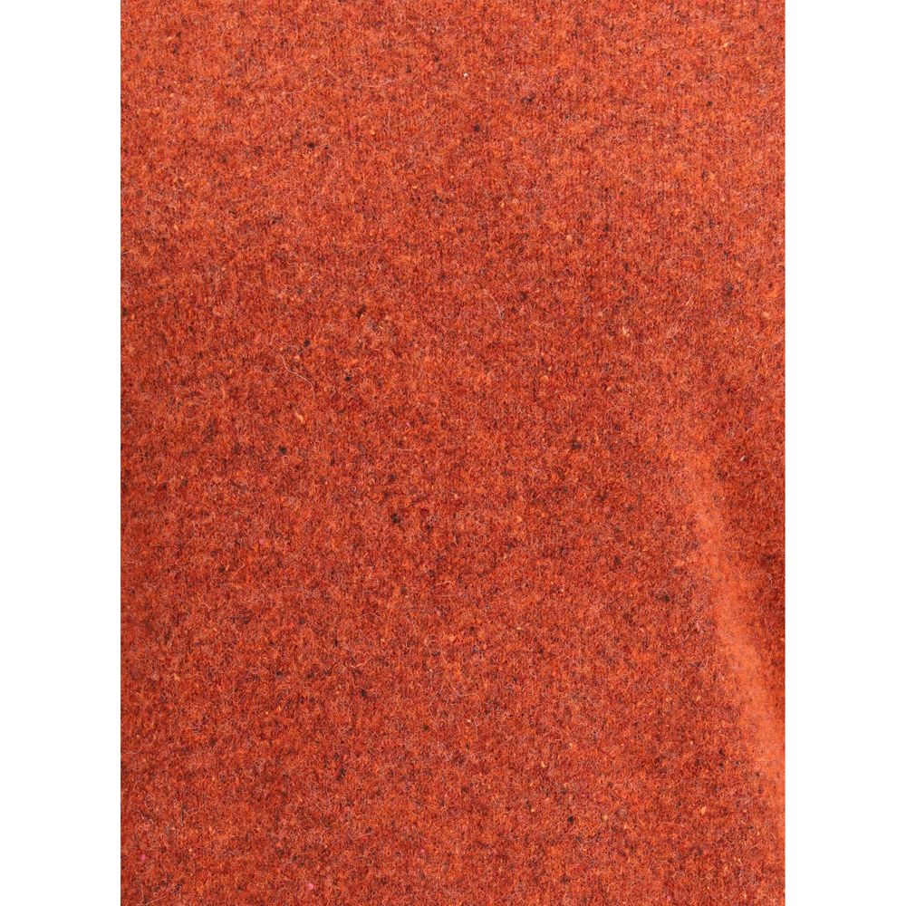 Brunello Cucinelli Orange Alpaca Vicugna Pacos Sweatshirt