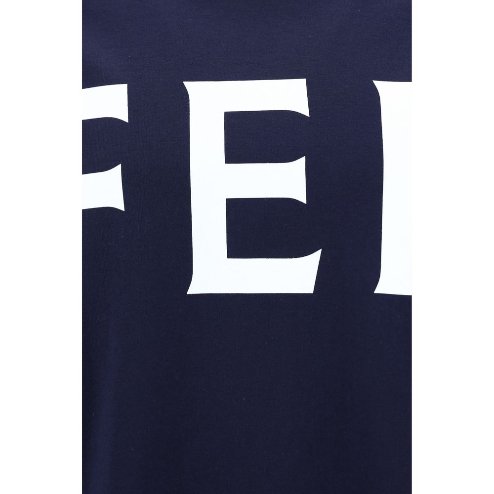 Ferragamo Blue Cotton T-Shirt | Regal Royce