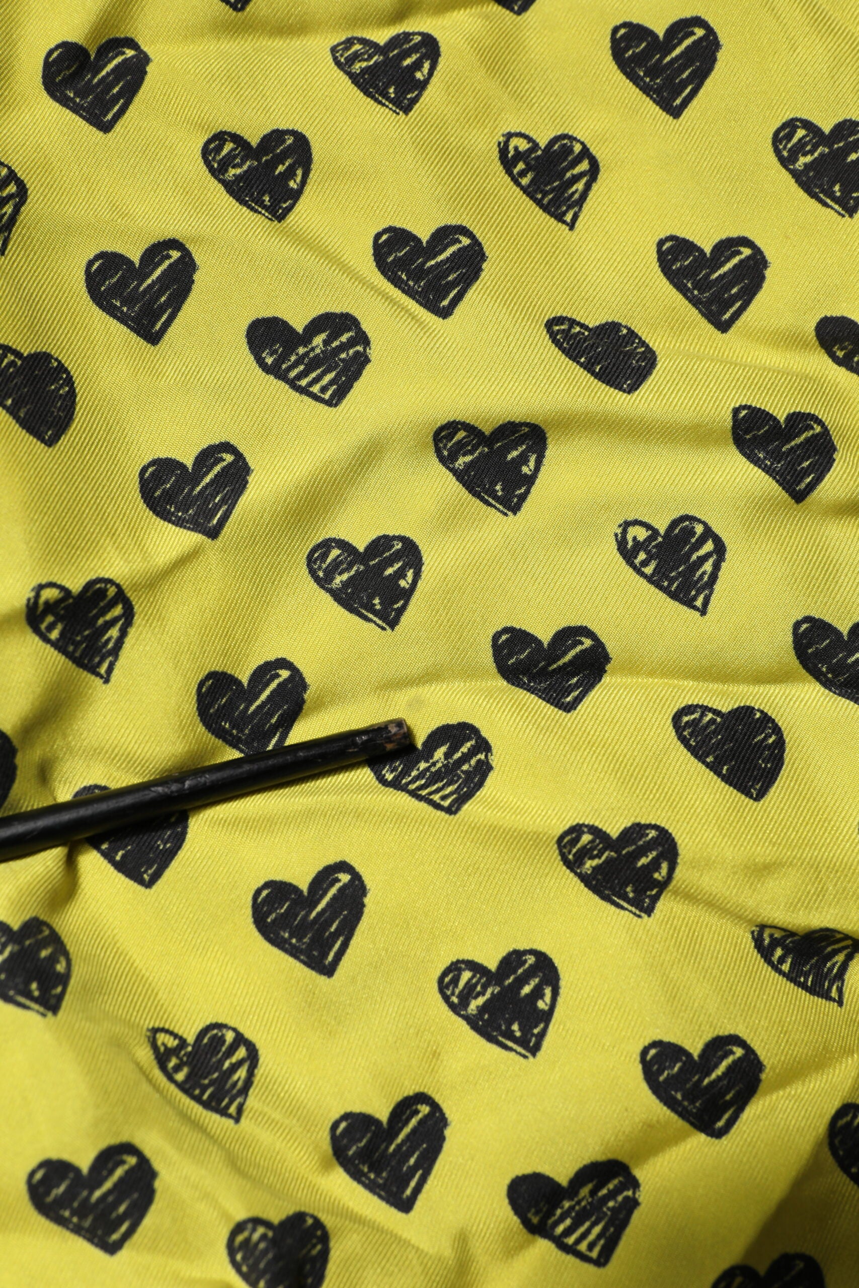 Dolce & Gabbana Yellow Heart Short Sleeves Men Casual Shirt | Regal Royce