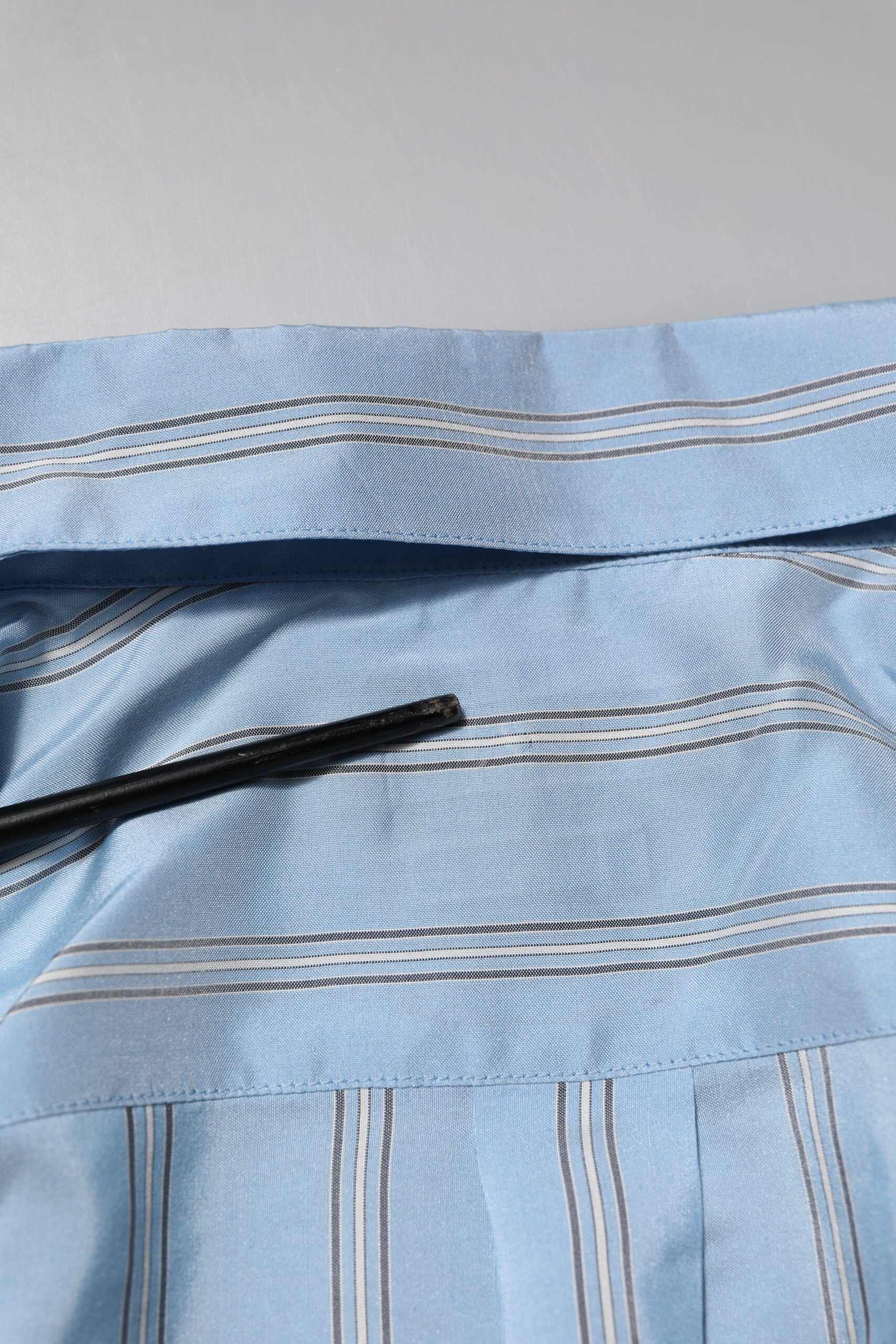 Dolce & Gabbana Light Blue MARTINI Striped Formal Dress Shirt | Regal Royce