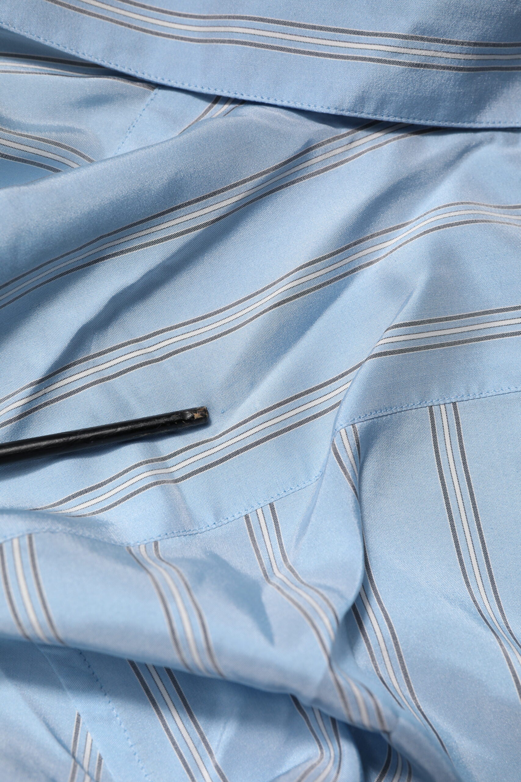 Dolce & Gabbana Light Blue MARTINI Striped Formal Dress Shirt | Regal Royce