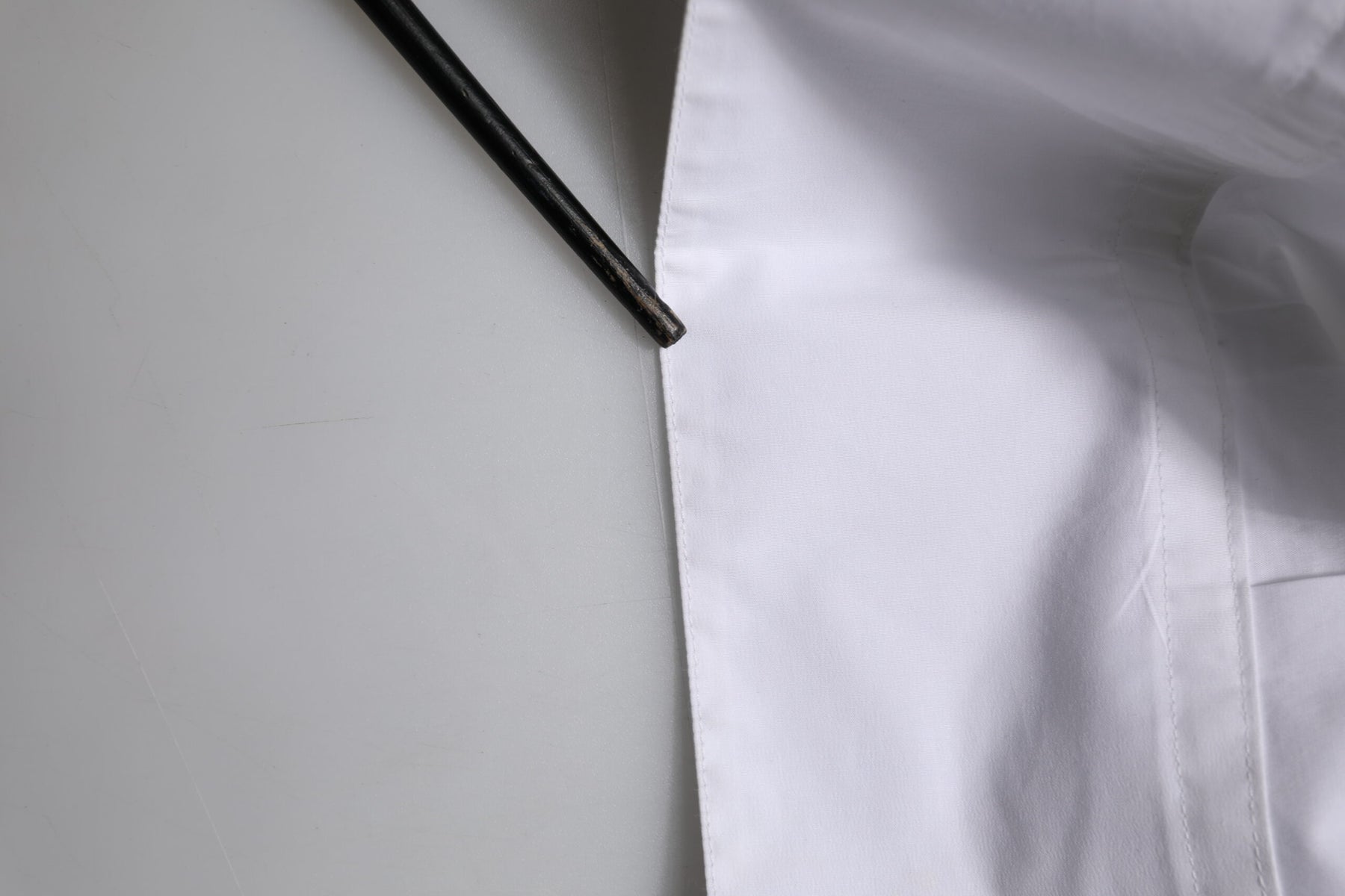 Dolce & Gabbana White Cotton Long Sleeves Dress Formal Shirt | Regal Royce